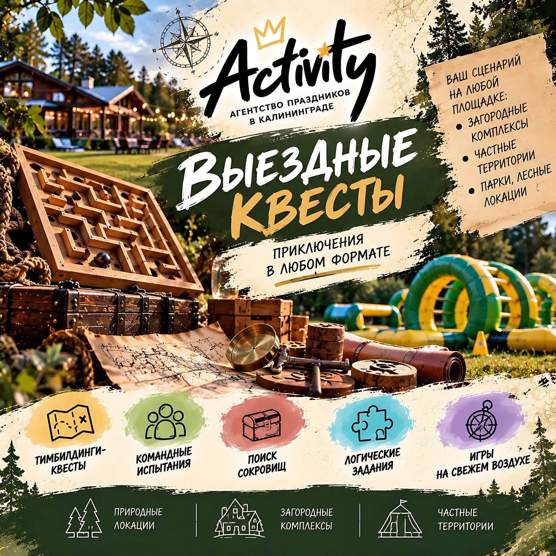 Выездные квесты