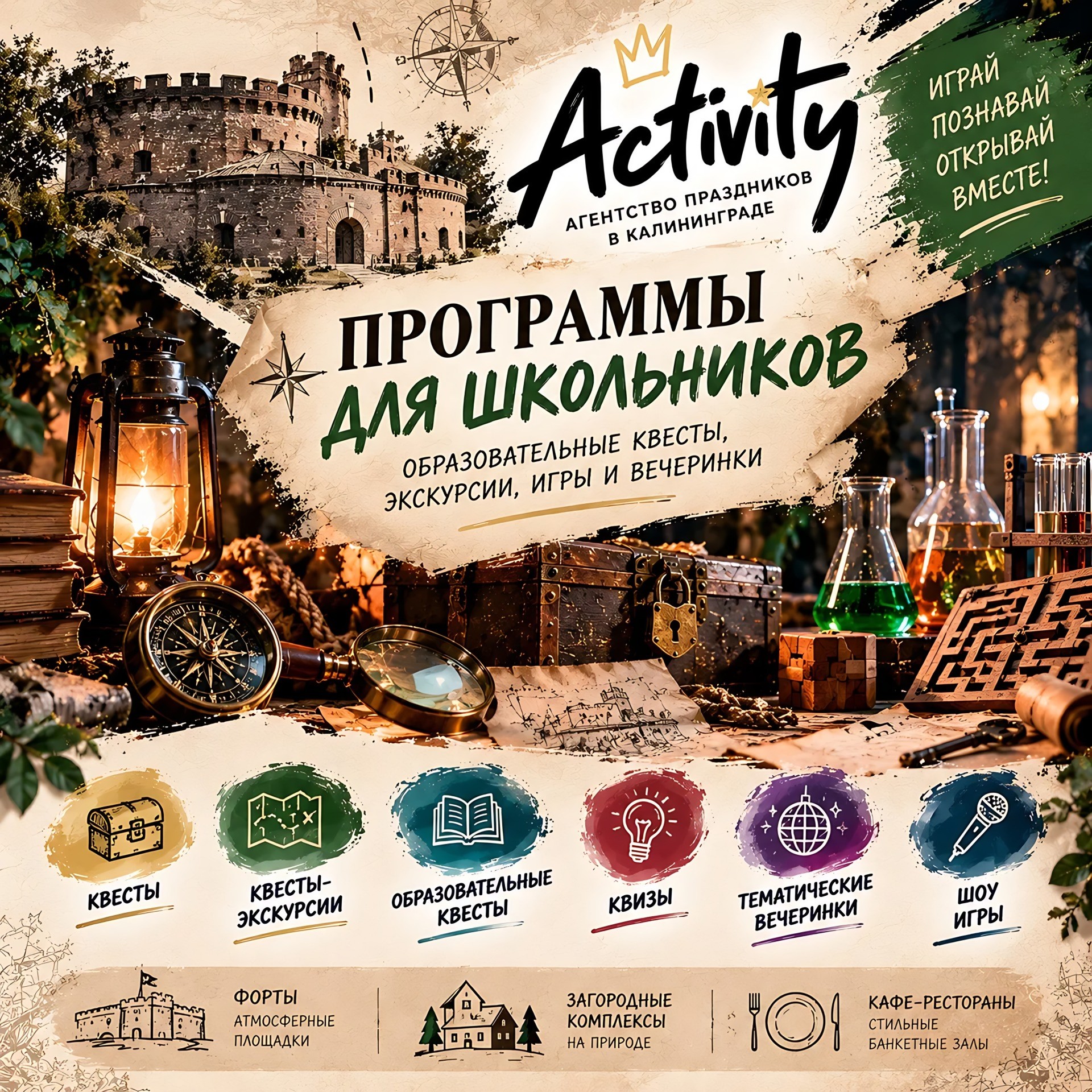 Школьникам